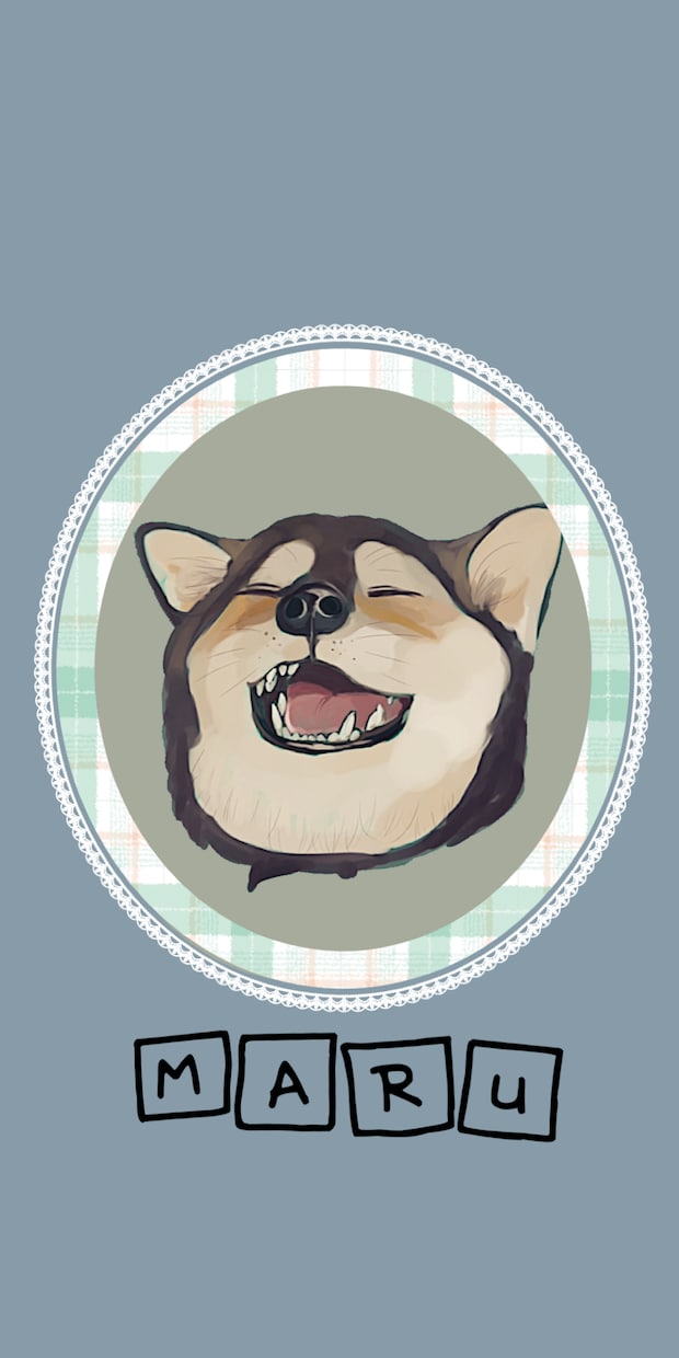 あなたの大切なペットをイラストにします イラストデザインしたものをグッズに出来ます！ イメージ2
