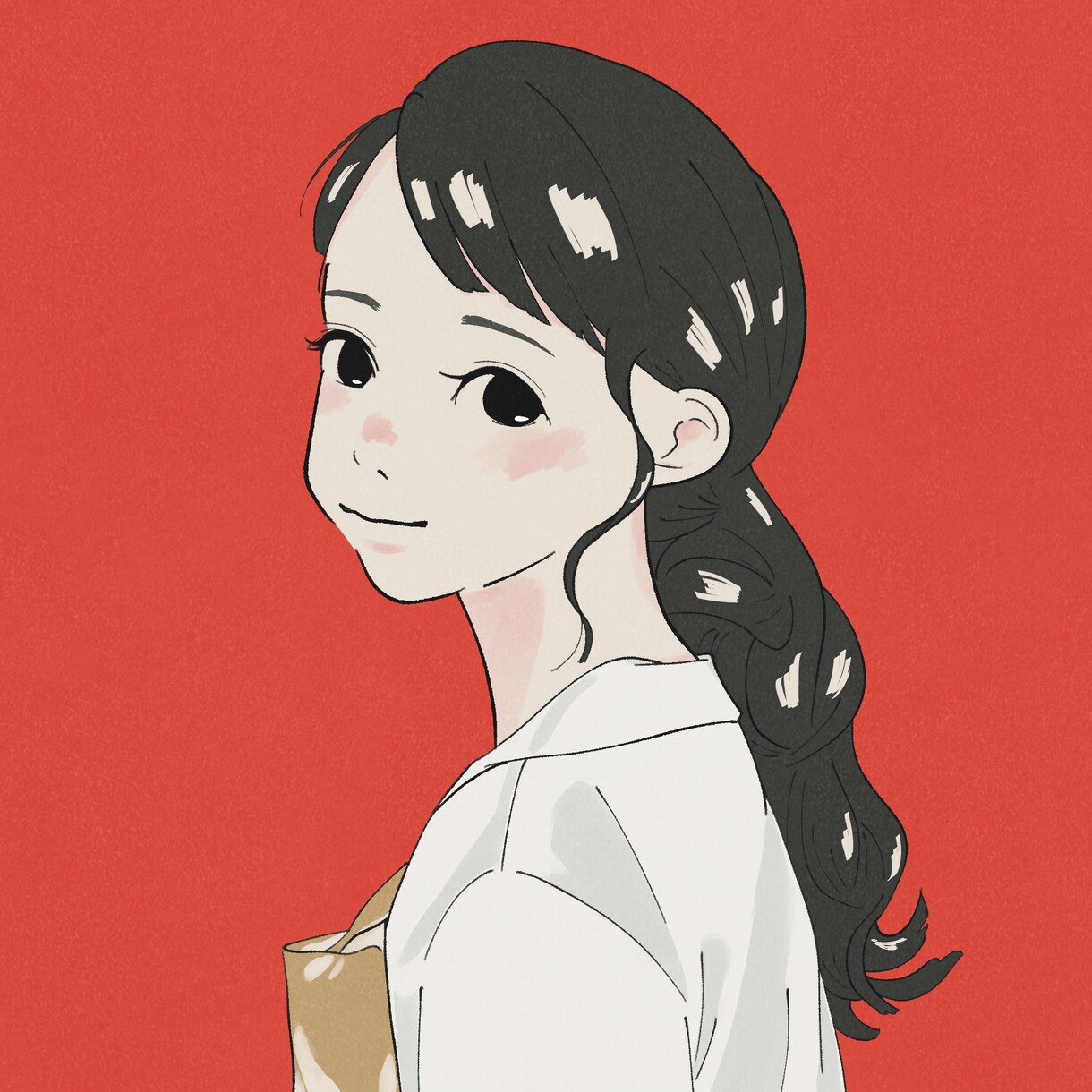 優しいタッチで惹きつける表情を描きます 個性のあるアイコンが欲しい方へ イメージ4