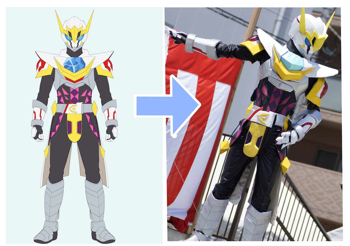 オリジナルヒーローデザインをさせてていただきます あなたの理想のヒーロー、リアルにデザインします！ イメージ1