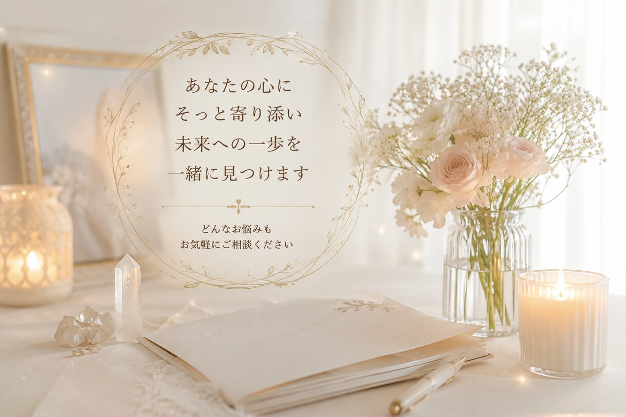 電話占い。あなたのお悩みに寄り添い、占います 誰にも言えないお悩み、恋愛、家族、友達、運勢占います。 イメージ1