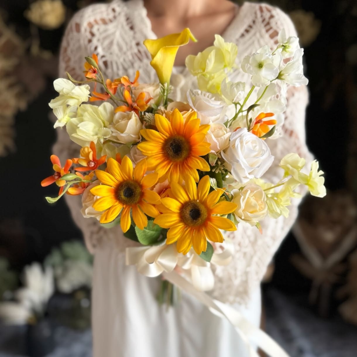 造花でオーダーブーケお作り致します お手頃価格で可愛い！ブーケを