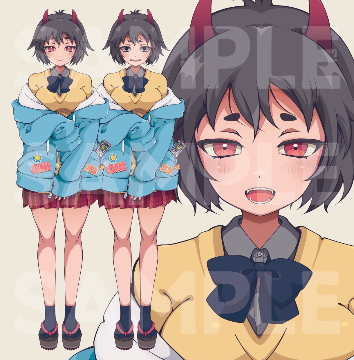 動画・実況・Vライバー　立ち絵とロゴを作成します デビューに向けた立ち絵（パーツ分け無し）とロゴのセットです。 イメージ3