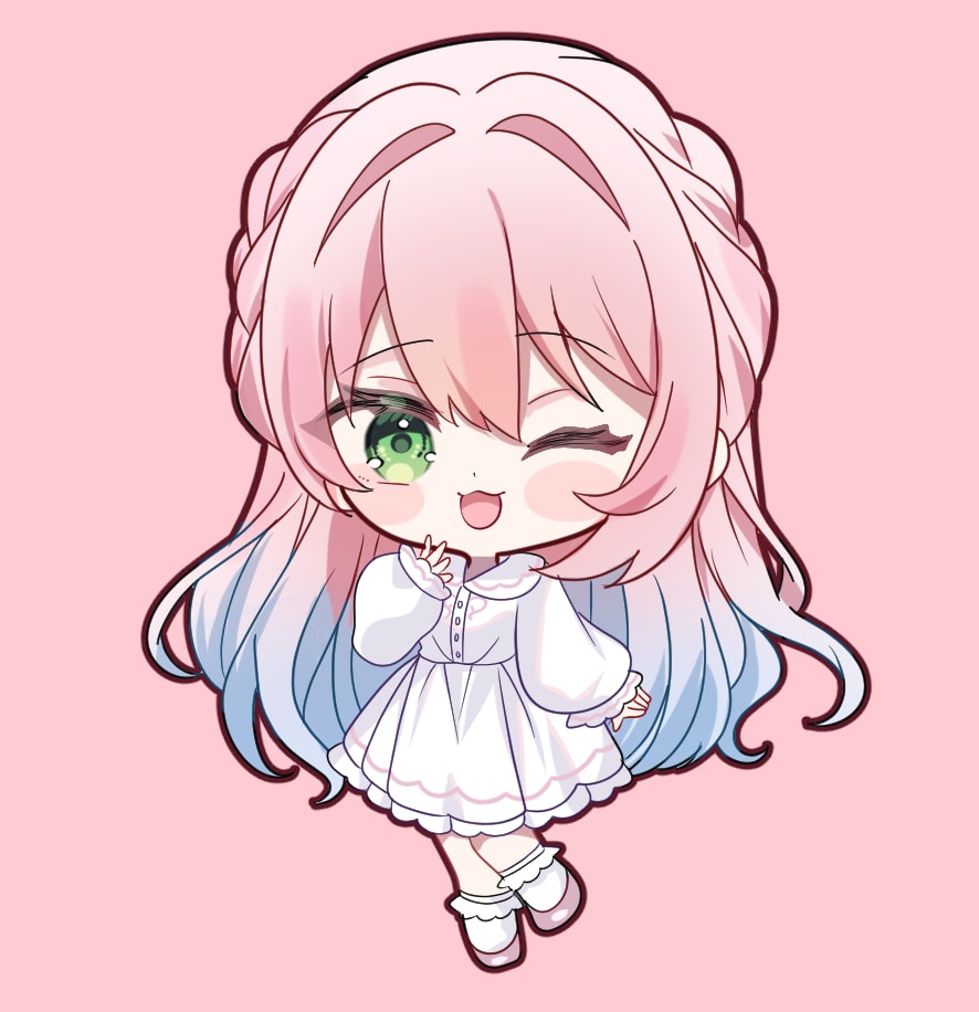 商用利用込み!ぷにぷに二頭身のSDイラスト描きます 〜8月納期可!〇お急ぎ〇募集中お気軽にご相談ください! イメージ5