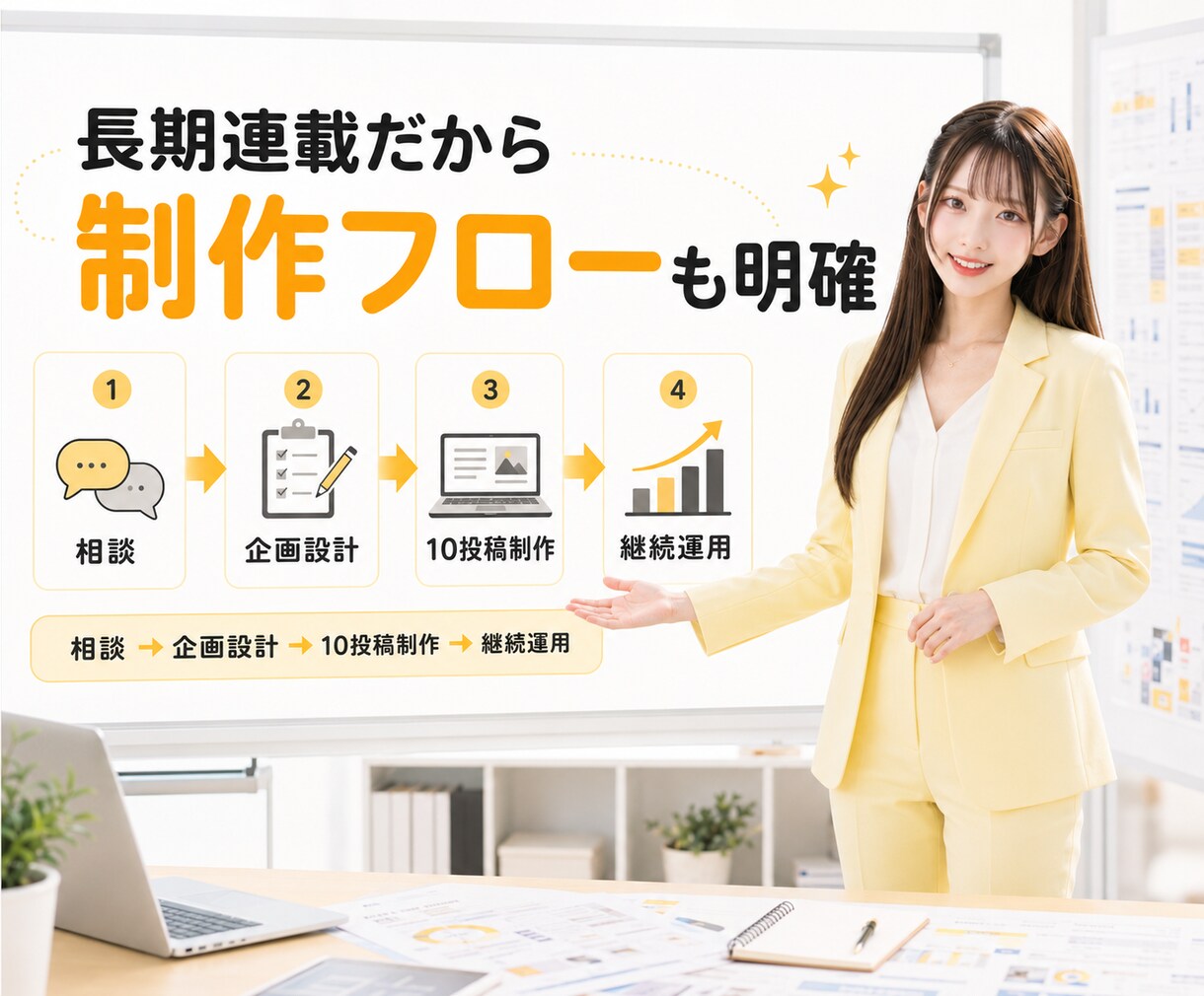 企業・人物のブランディング向け長期連載を制作します 文体・人物・世界観を統一。連載による継続的なブランディング イメージ8