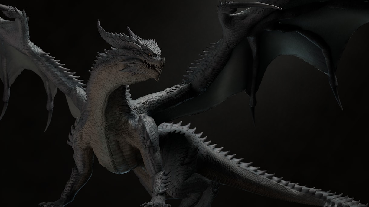 オリジナル3Dキャラクターモデルを制作します 三面図なしでも可！ゲームや幅広い用途で使用可能 イメージ1