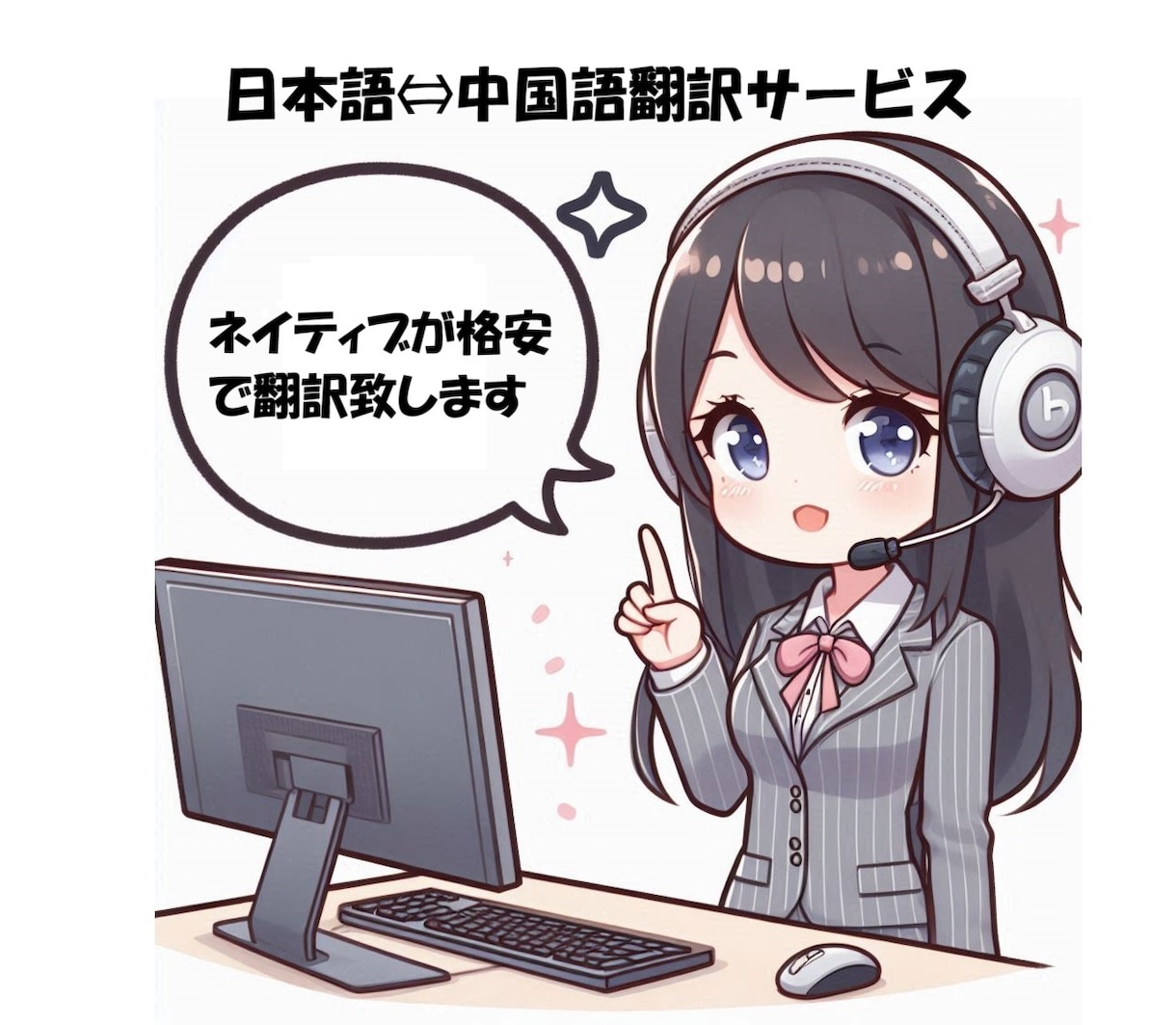翻訳のプロチームが日本語⇔中国語翻訳致します 各分野に精通した約20名のスタッフが翻訳致します イメージ1