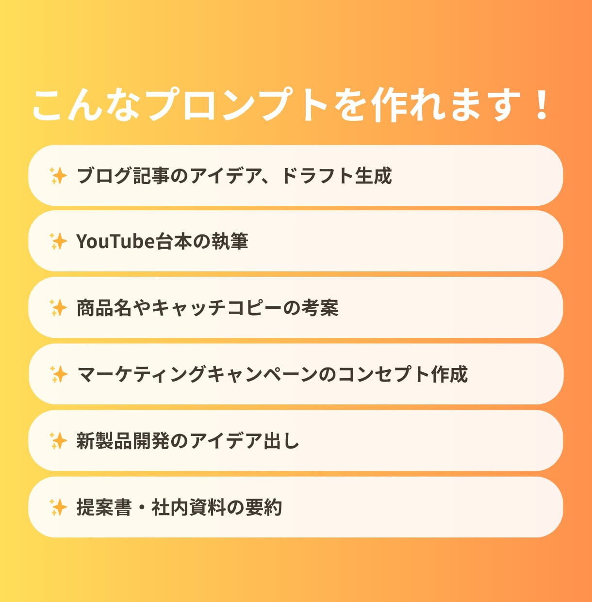 プロが対応！業務を効率化するプロンプトを設計します 【残り3枠】圧倒的満足度！AIを使って生産性を倍に イメージ6