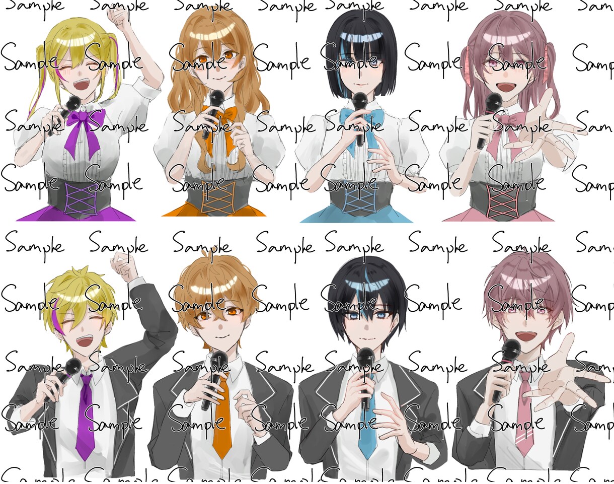 短納期で全身絵のイラスト描きます SNS活動、創作活動のためのイラストをお求めの方に‼︎ イメージ2