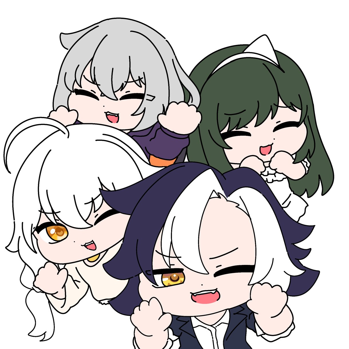 もちもちの癒しデフォルメイラストを描きます 男女問わずもちもちなデフォルメイラストを描きます！ イメージ3