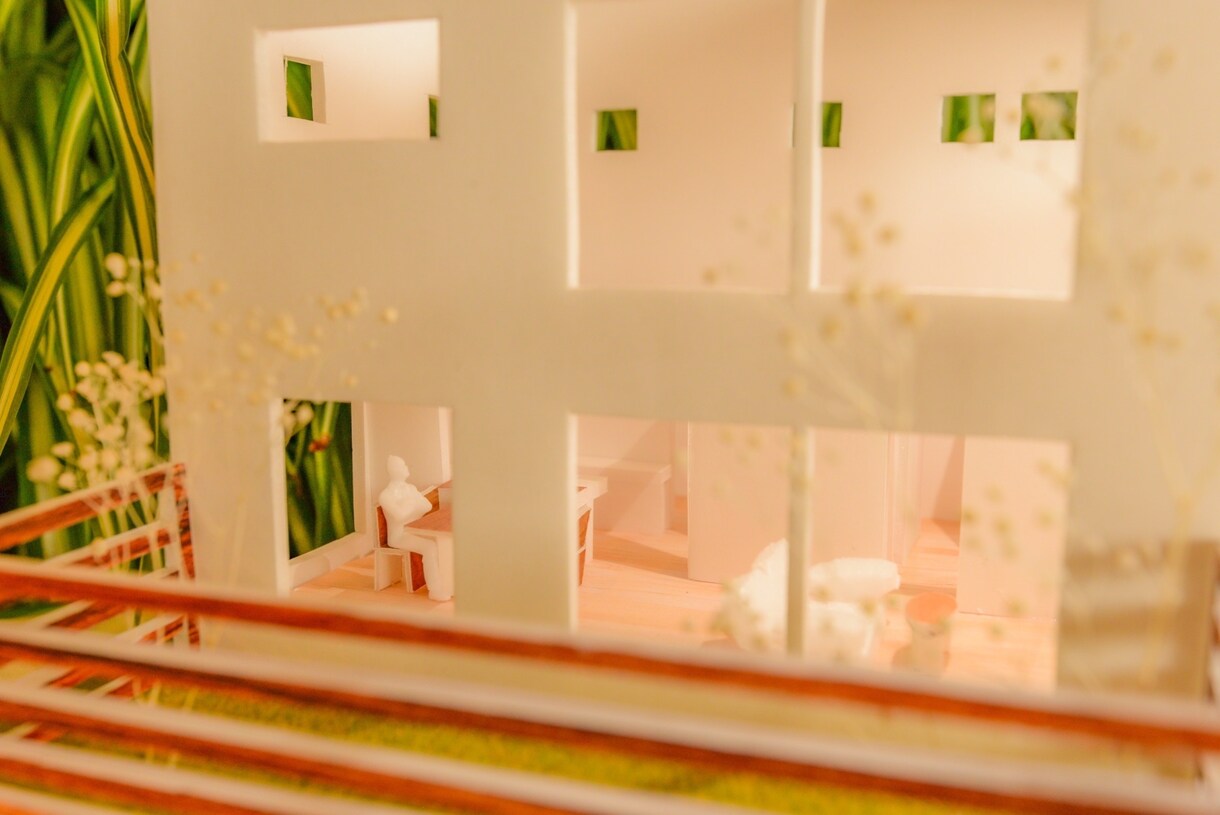 建築学生が住宅模型の制作をします 新築住宅の検討用に、竣工記念にどうぞご利用下さい。 イメージ3