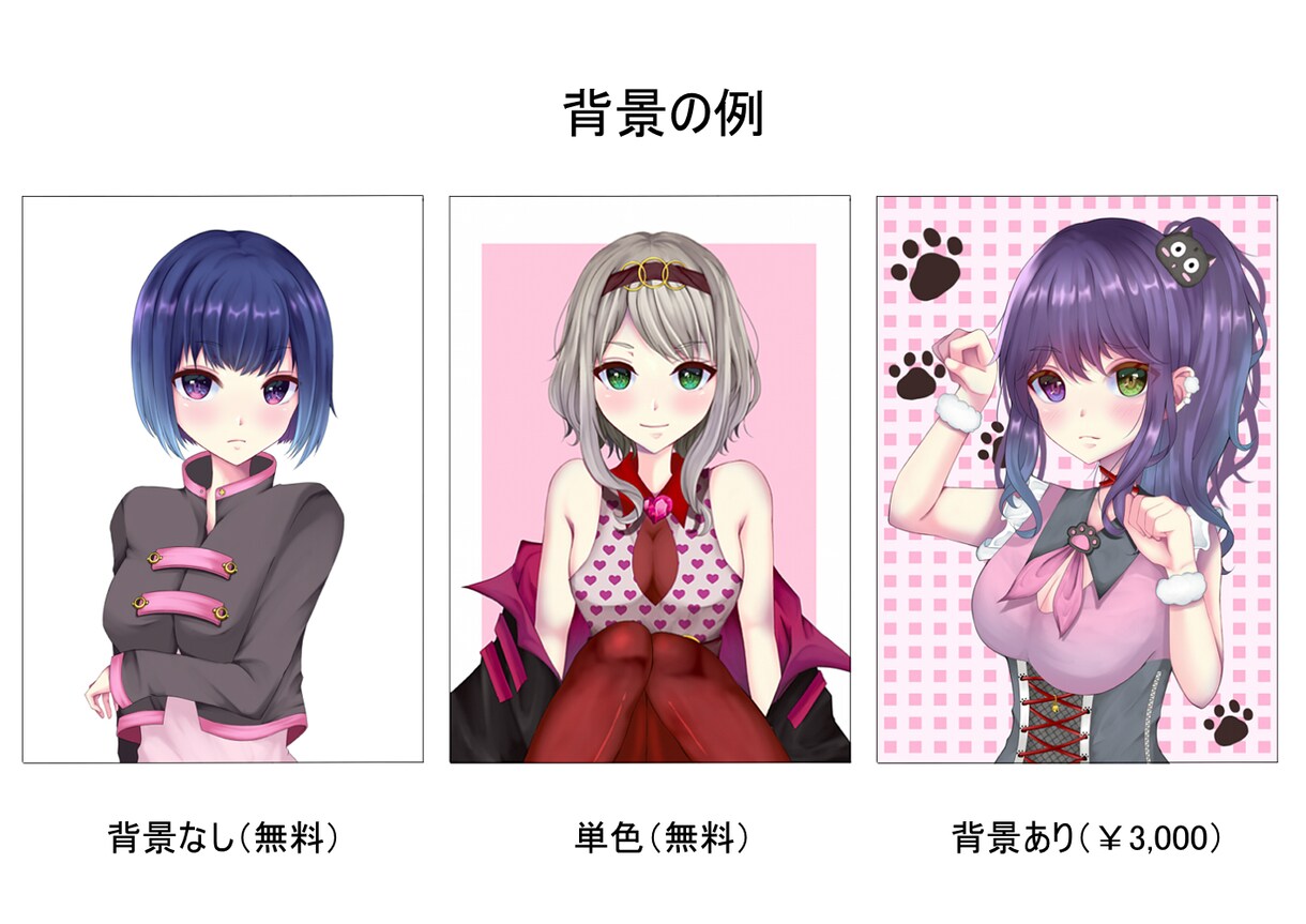 キラキラした可愛い女の子描きます あなただけのキラキラした可愛い女の子を描きます！ イメージ10