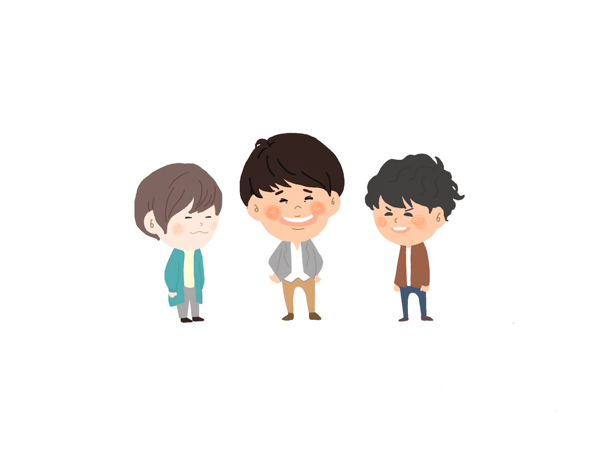 イラスト、似顔絵、挿絵、似顔絵かきます さまざまなテイストでお好みのイラストをかきます。 イメージ8