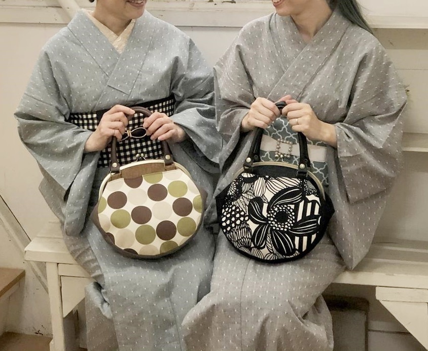 単衣の着物お仕立ていたします 木綿,ウールの反物,リネンやお好みの洋服地でオリジナルキモノ イメージ5