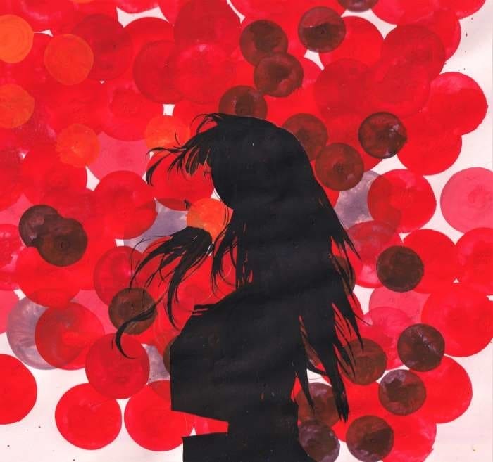 単色×ポルカドットのイラスト描きます ポルカドットの華やかさと線画のシャープさの融合 イメージ4