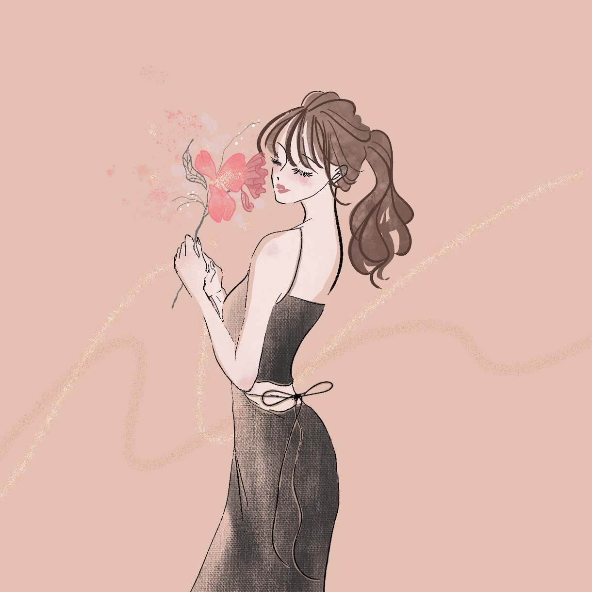 お洒落だけど分かりやすく伝わる挿絵を描きます 落ち着いた可愛さで、大切な情報を邪魔せず華を添えます。 イメージ6