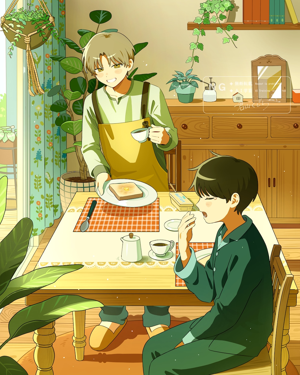 情緒的な雰囲気のイラストを制作いたします 見た人の心に残る情緒的な雰囲気のイラストを制作いたします イメージ2