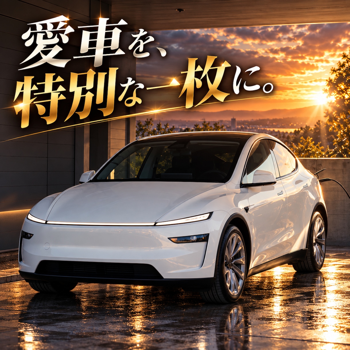 愛車の写真をAIで特別な一枚に仕上げます 愛車の特徴を大切に、あなただけの特別な一枚を制作します イメージ1