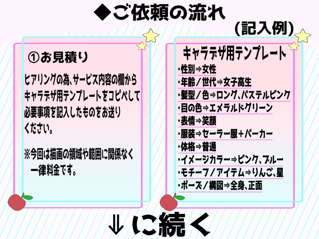 キャラデザイン¥5000で承ります ※商用利用OK※背景は今回のサービスでは承れません。 イメージ2