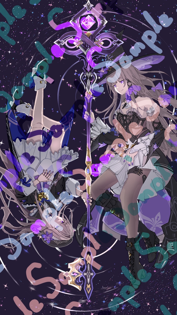 一枚絵やアイコン、サムネ等イラスト全般の制作します ◎SNSアイコン◎動画のサムネ◎配信イラスト等様々な用途に！ イメージ1