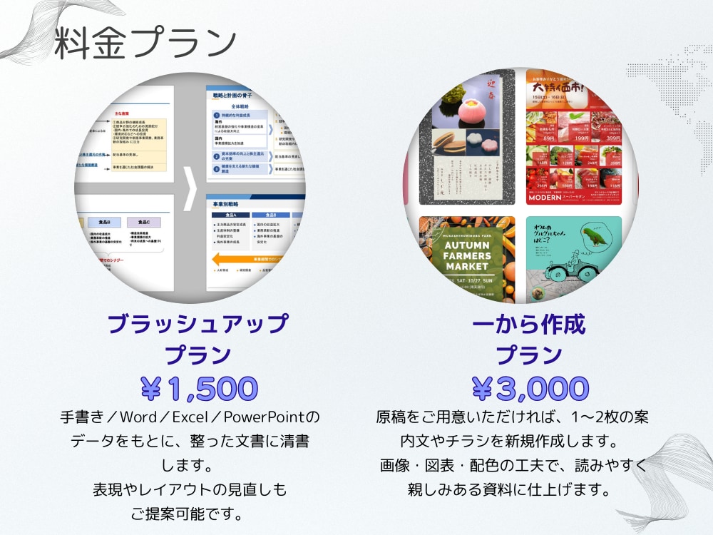 自治会・PTA向けの案内文やチラシを作成します 伝わるチラシ、ていねいに作成。資料作りをサポートします！ イメージ2