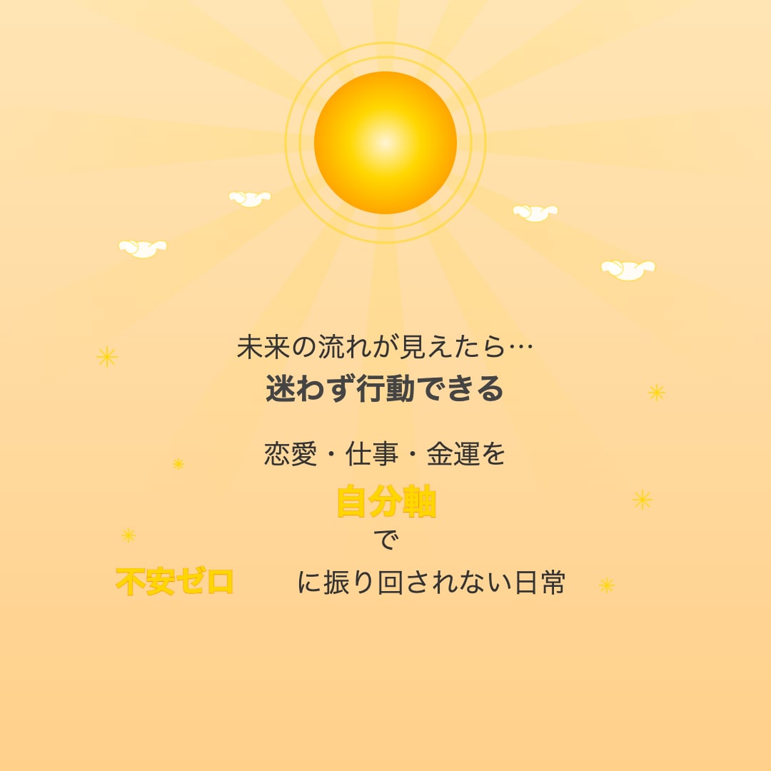 不安を抹消する霊視✖️占星術で未来を解き明かします 金運・恋愛・仕事の不安を霊視とホロスコープで見える化 イメージ3