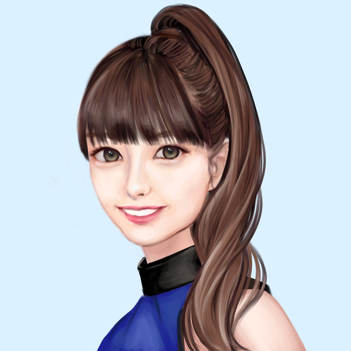 見る人を惹きつける！美しすぎるアイコン描きます 即納、納得いくまで修正ＯＫ！自分だけのイラストが欲しい方！ イメージ1