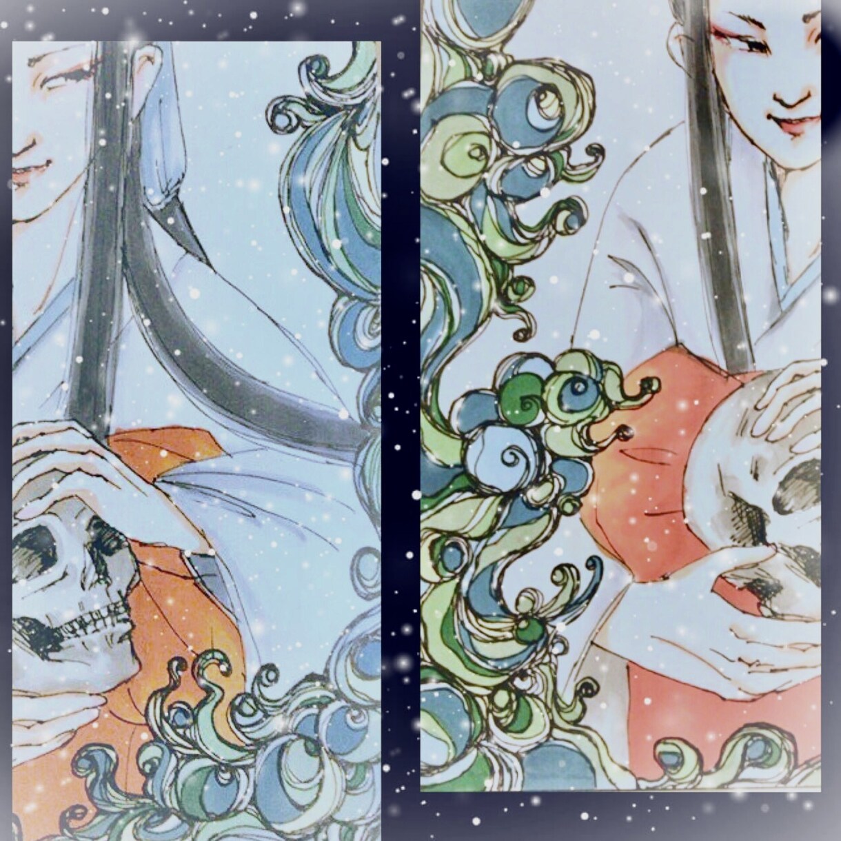 ご希望のイラスト作成します 一枚絵でもフライヤーやHPに使うイラストでも本の挿絵でもOK イメージ8