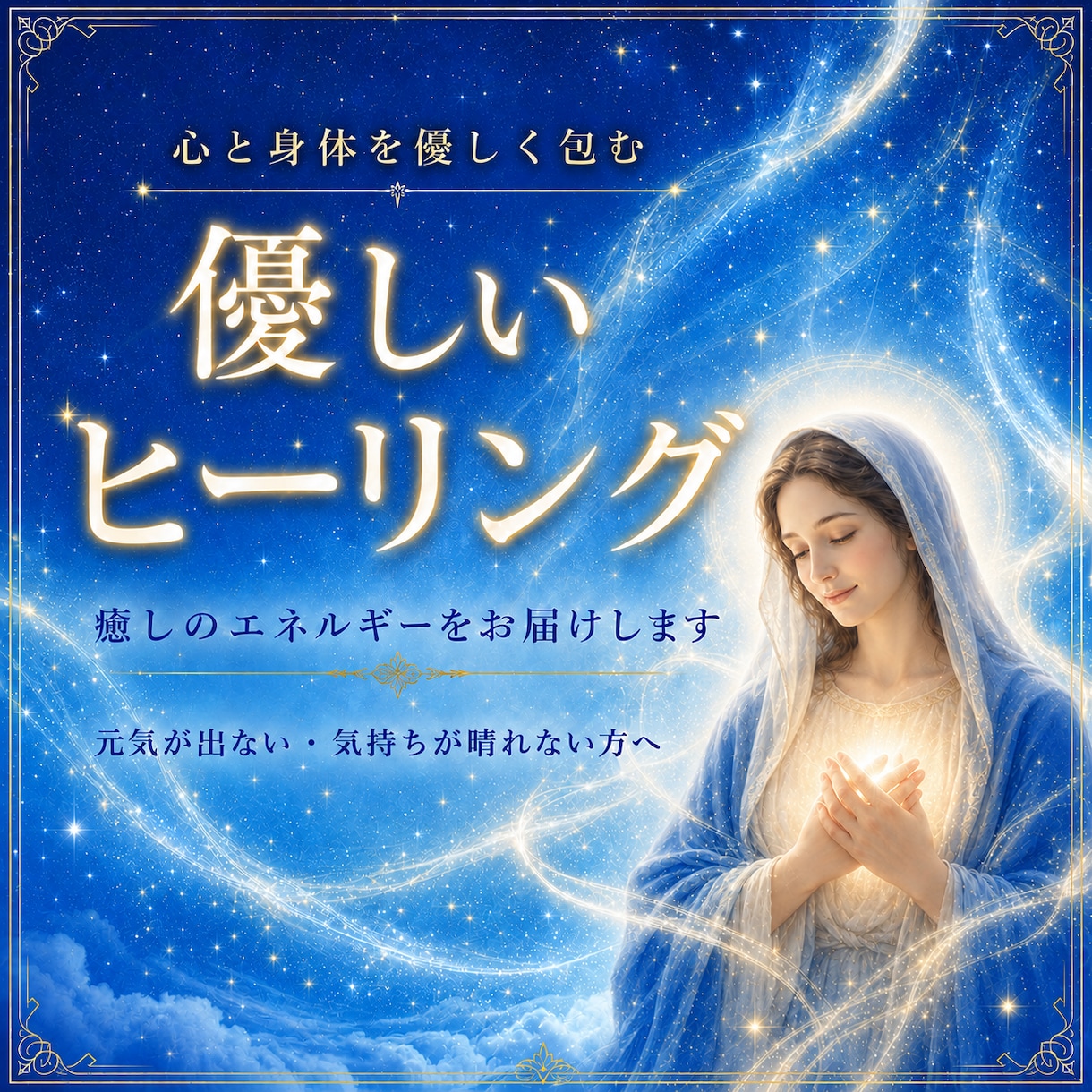 優しいヒーリングエネルギーをお届けします 少し元気が欲しい✴︎癒しが欲しい✴︎エネルギー不足を感じる イメージ1