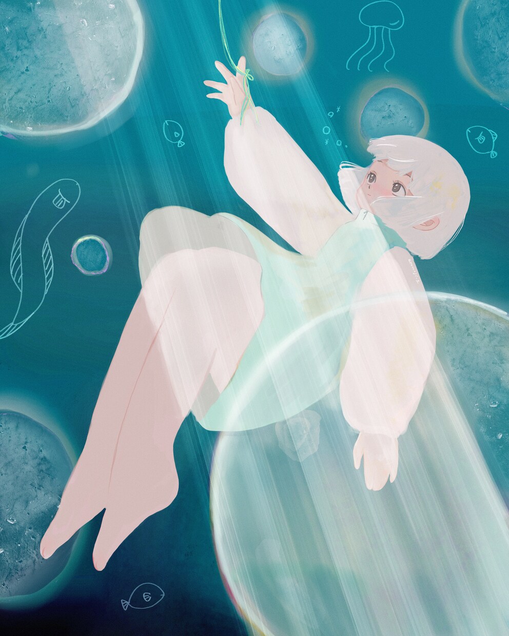 エモかわいいイラスト描きます 低コストで様々なジャンルの絵柄に対応可能です！ イメージ4