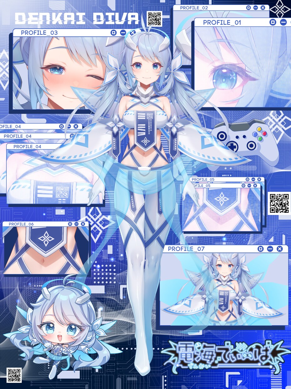 VTuberさんの宣伝画像を作ります 自分の存在をアピールしてみませんか？ イメージ5