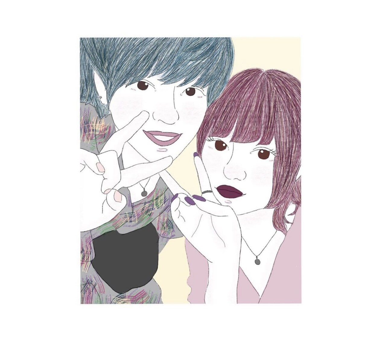 お気に入りのお写真をイラストとして描きます 大事なお写真をご希望のテイストのイラストで提供させて頂きます イメージ9
