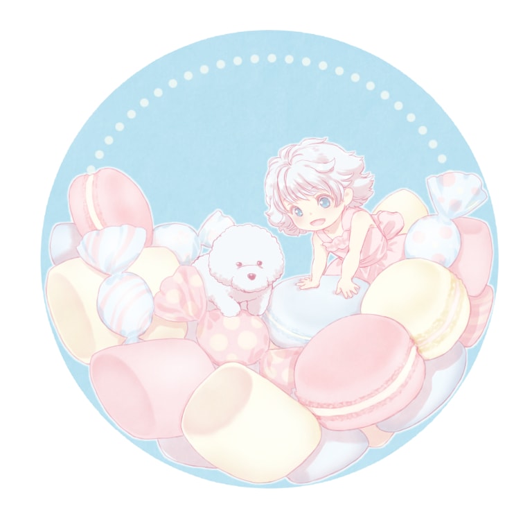 ほんわか可愛い背景付きイラストを描きます ■動物や女の子等の登場する暖かいイラスト■ イメージ7