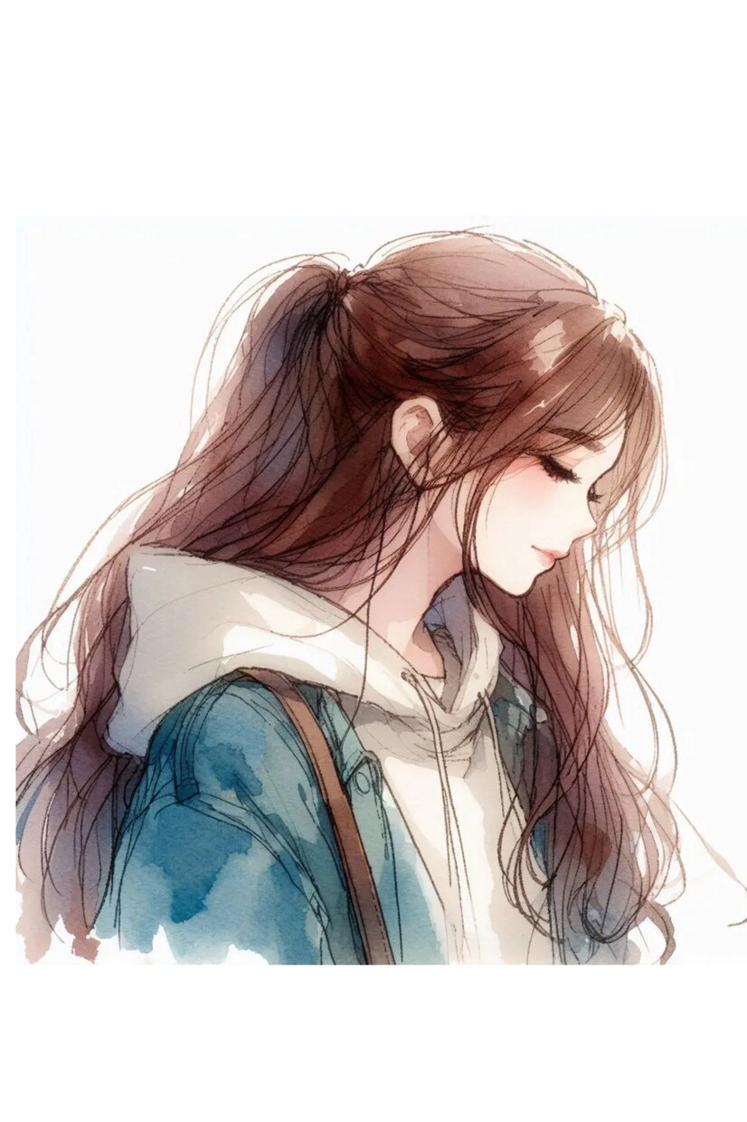 おしゃれ水彩画アイコンかきます 素敵な水彩画にしますSNSアイコンにどうぞ イメージ1