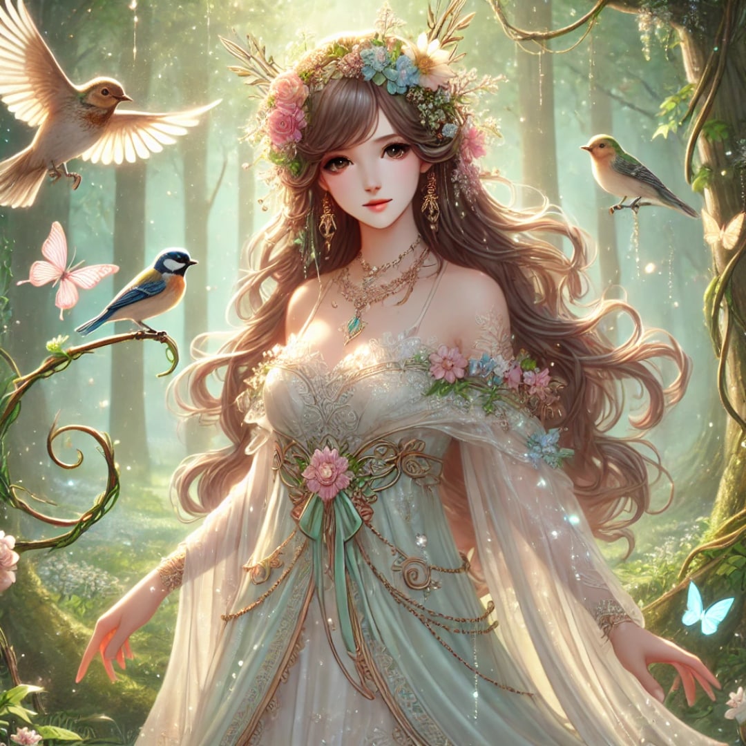 あなたを守ってくれる「女神画像✨」作成します いつもそばで見守ってくれる女神様の力をかりて理想の未来へ✨ イメージ1