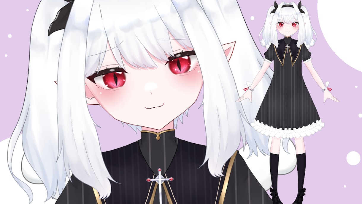 キャラデザ～パーツ分け済み立ち絵制作します キャラデザのみ・立ち絵制作のみでも可！モデリングまで一括も◎ イメージ8