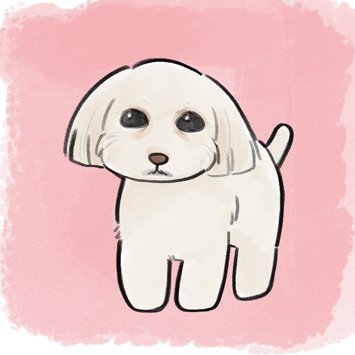 愛犬愛猫の似顔絵・アイコン作成します ペットの似顔絵やアイコン、漫画などをゆるいタッチで描きます！ イメージ6