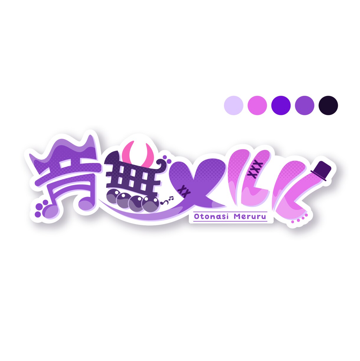 オリジナルロゴ制作します Vtuber・配信番組向け（商用利用込み） イメージ6