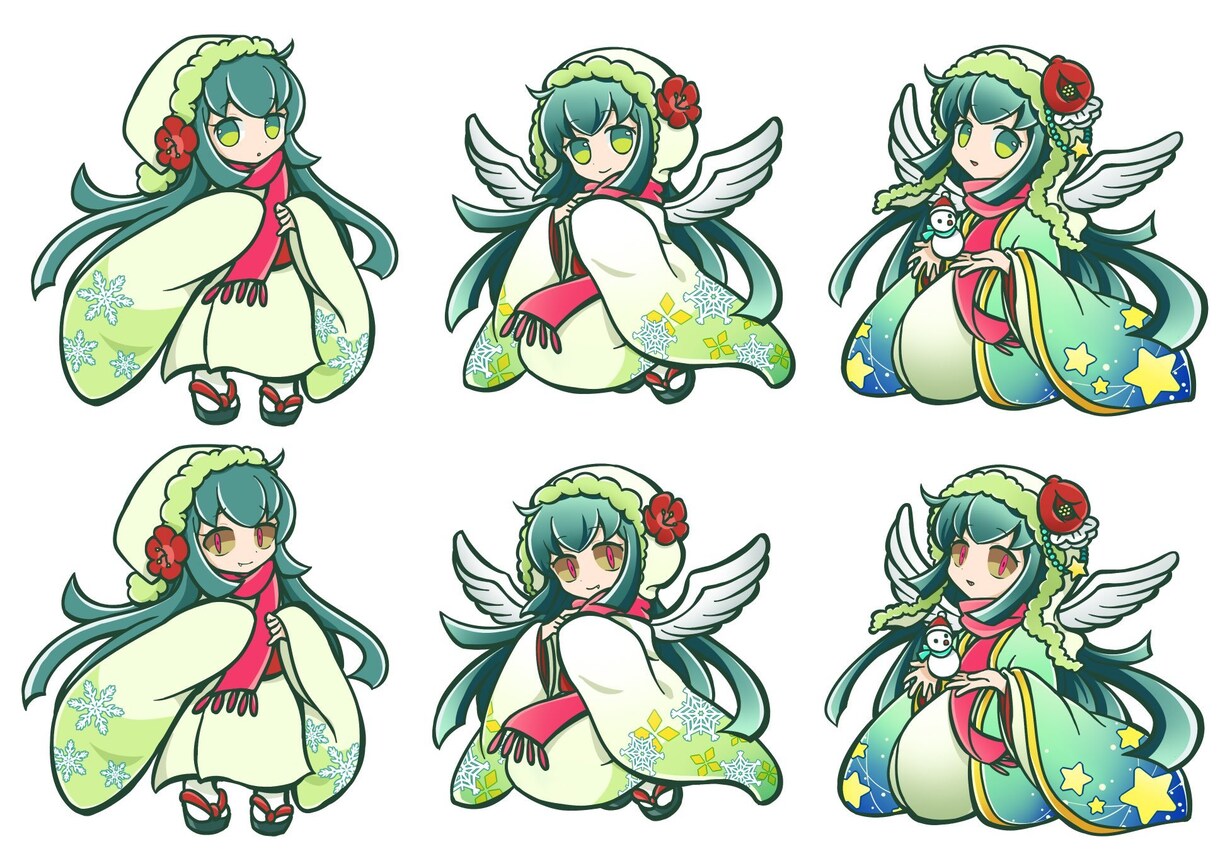 プロが一からキャラクターデザインいたします VtuberやTRPGに！汎用性の高い全身立ち絵の制作です イメージ9
