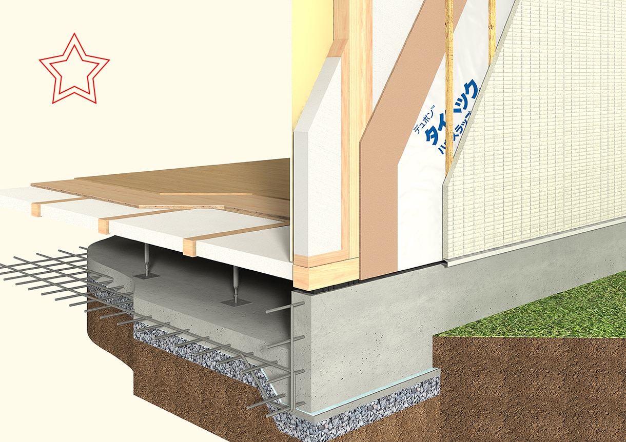 住宅の仕様が伝わる断面パース制作します 1級建築士の知識で建物の仕様を見える化 イメージ5