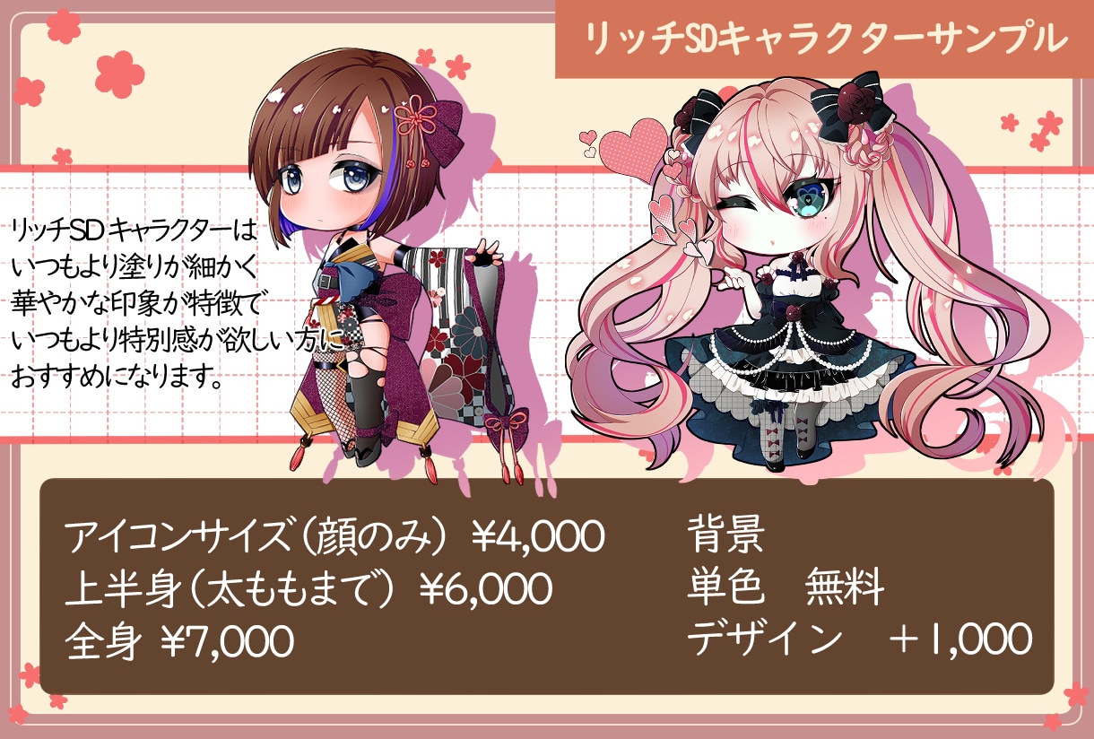 デフォルメキャラクターイラストをお描きします 版権、オリジナルOK！商用も可（要相談）お気軽にどうぞ！ イメージ4
