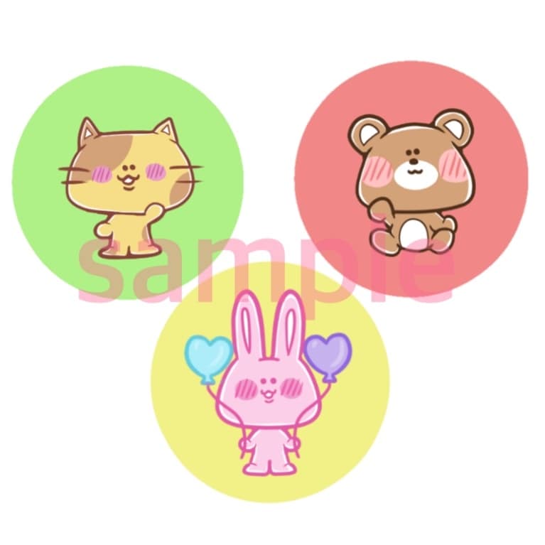 ゆるかわ動物のイラスト描きます ゆるくてかわいい動物のSNSアイコンつくります！ イメージ1