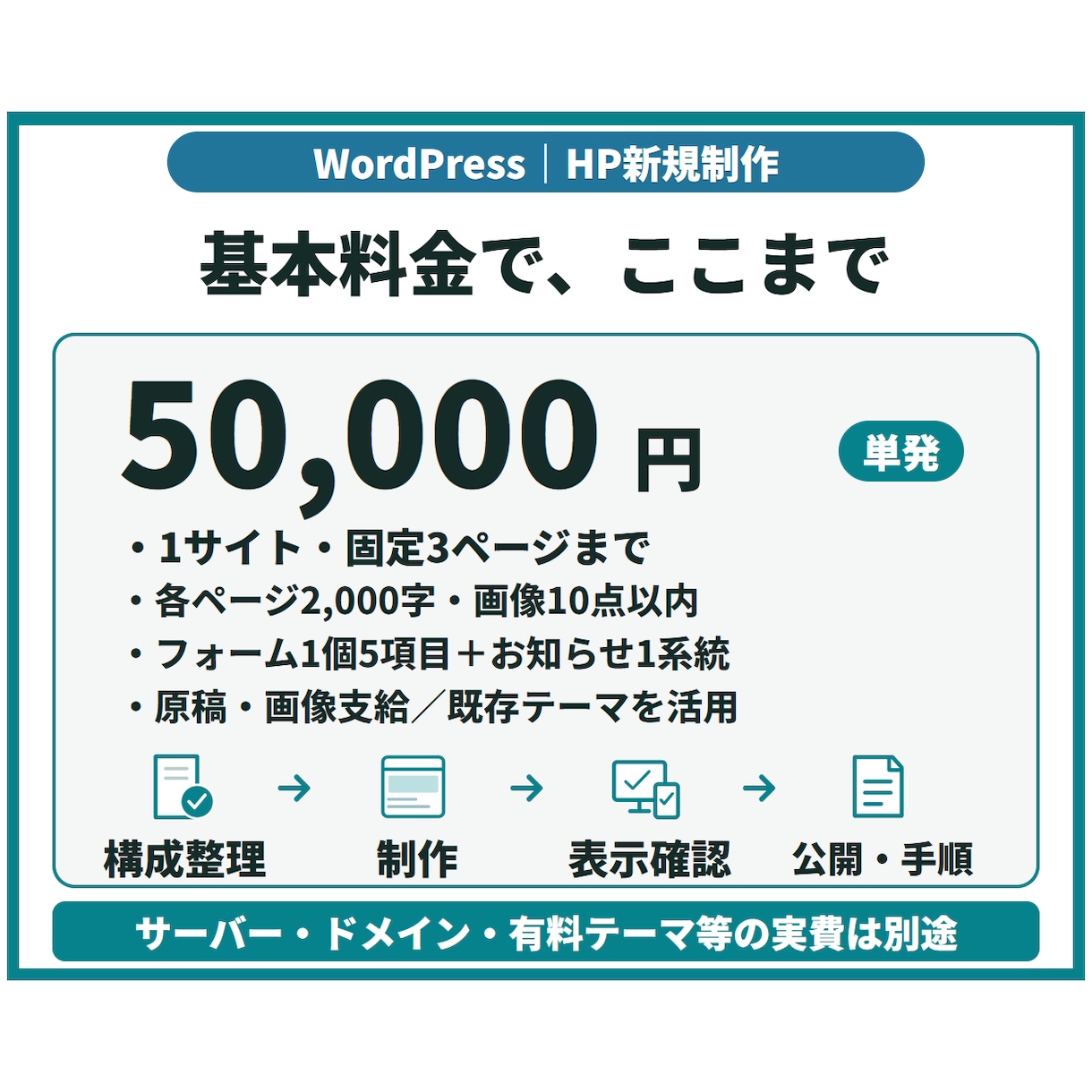 更新しやすいWordPressホームページ作ります お知らせ更新・操作手順まで、公開後に扱いやすく制作 イメージ3