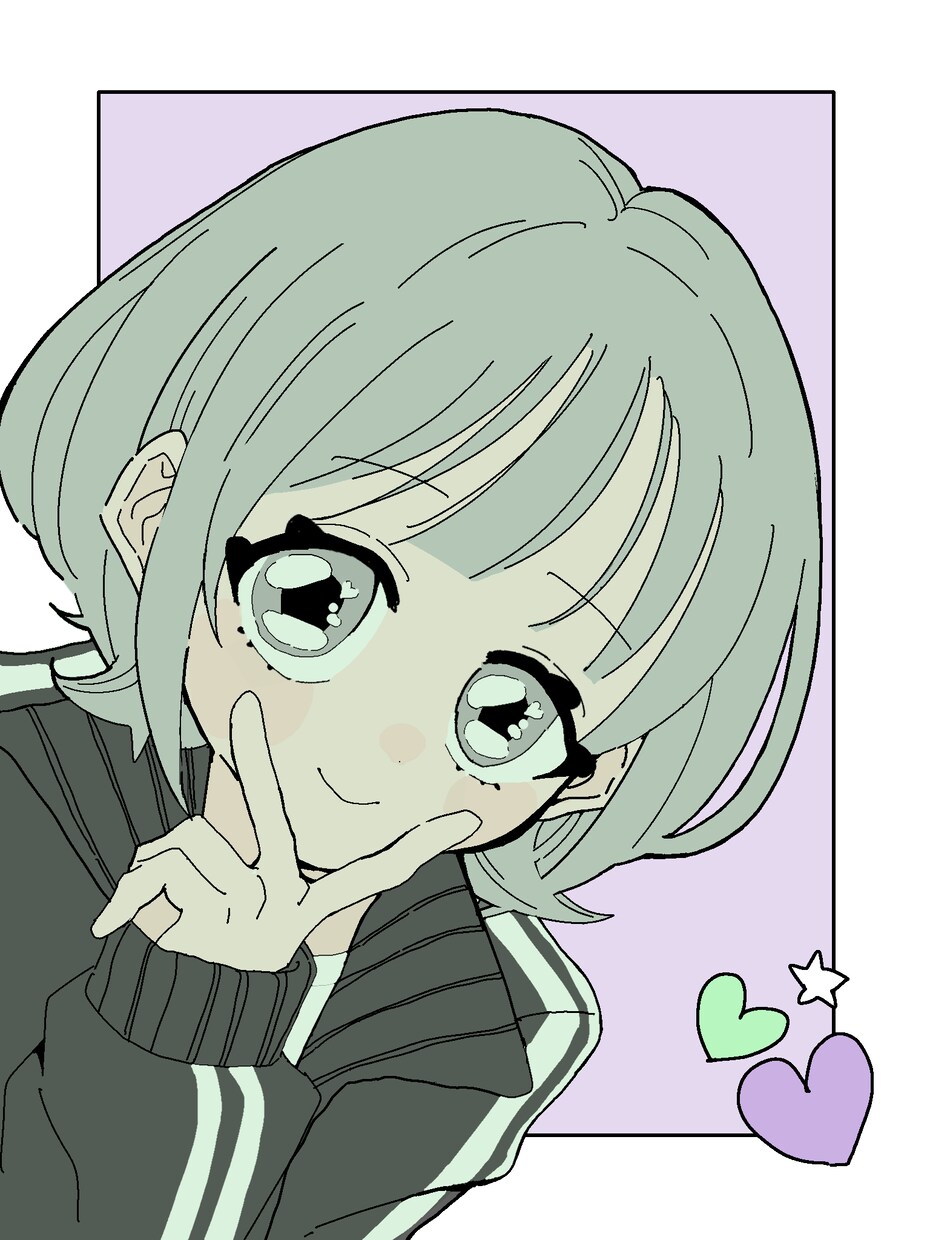 漫画調のシンプルな1枚絵を描きます オリジナル･二次創作なんでも承ります！ イメージ6