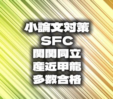 旧AO・総合型選抜入試の小論文対策をします 合格続出！あなたの小論文をプロが徹底解説！！ イメージ1