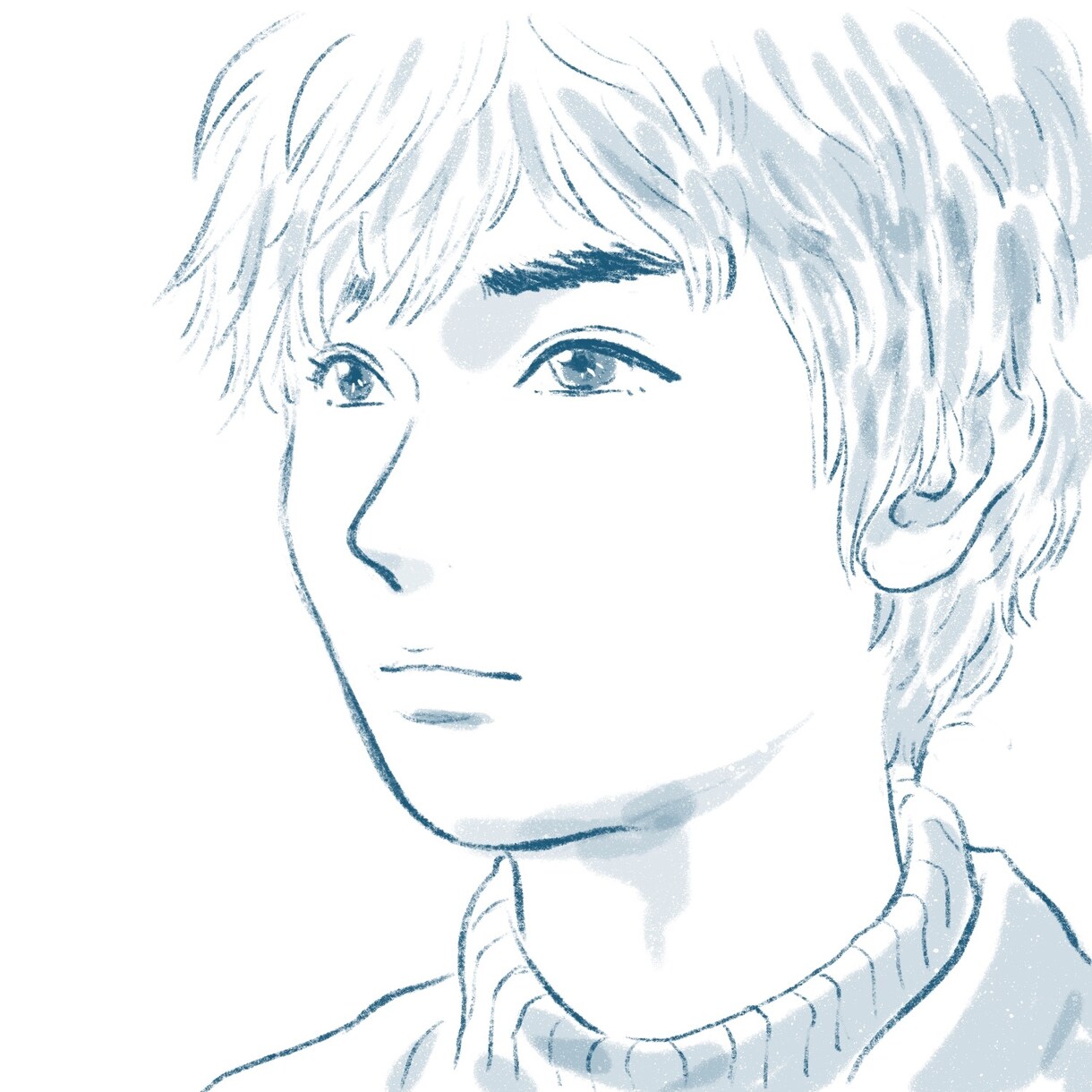 ほのぼの、癒しの似顔絵イラスト描きます プレゼントに最適！心あたたまるタッチで人物を優しく描きます。 イメージ5