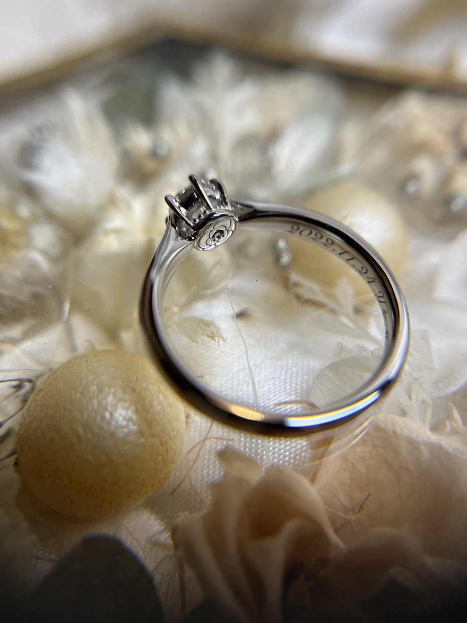 ご婚約指輪・ご結婚指輪のデザイン&制作致します 世界にひとつのブライダルリングをデザイン・制作します！ イメージ5