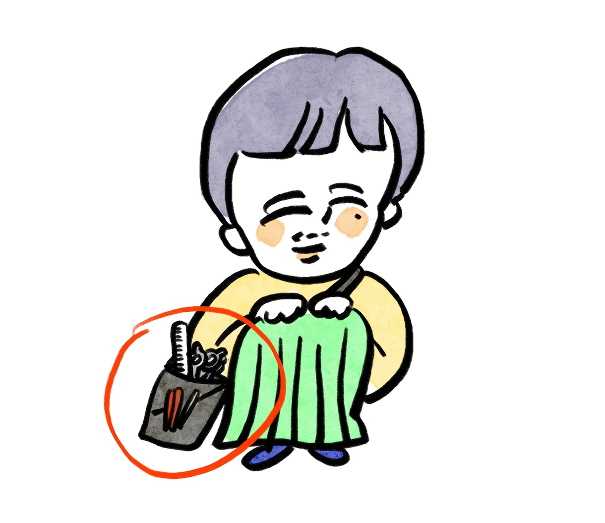 キャッチーなポートレート描きます くっきりポップなイラストで印象的に！ イメージ6
