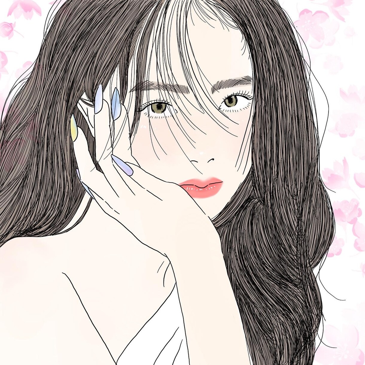繊細でおしゃれな映えイラスト描きます 飾りたくなるようなおしゃれで繊細なイラスト描きます イメージ3