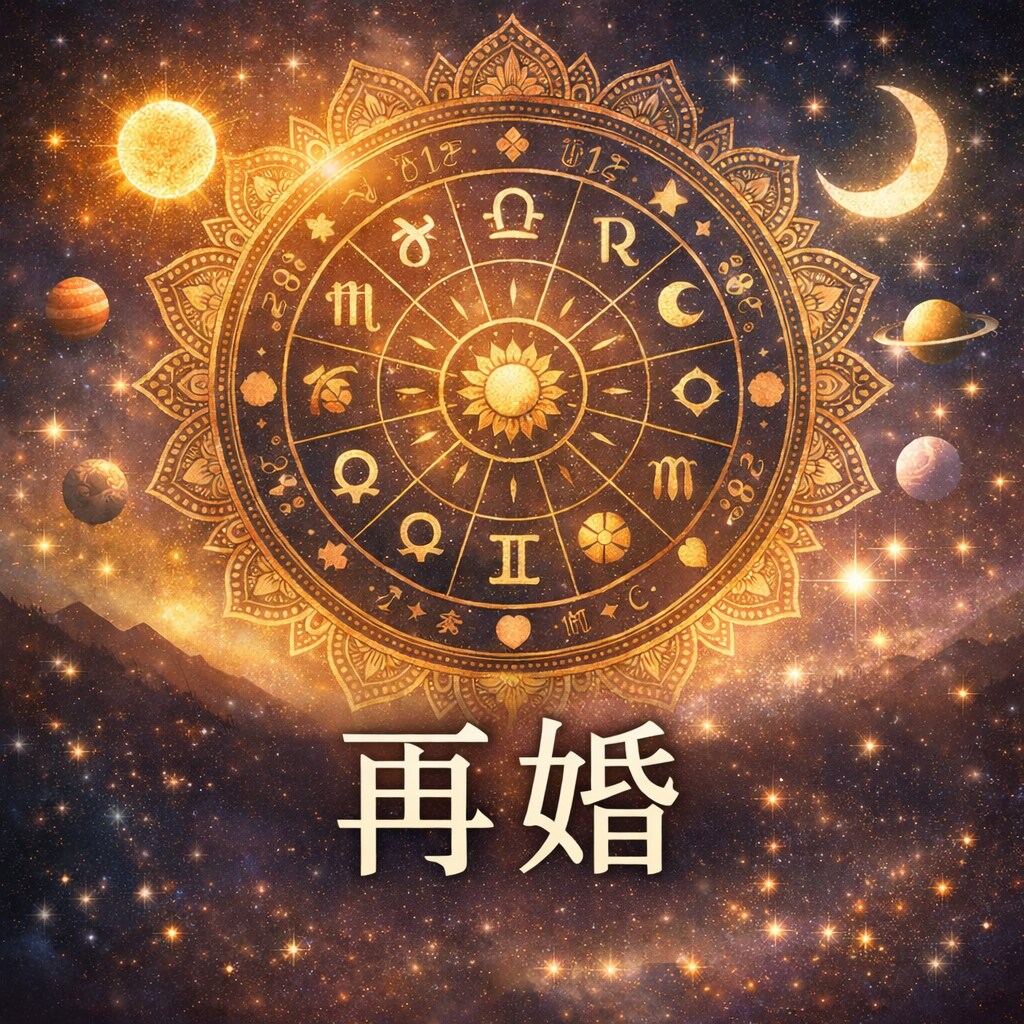 再婚の流れと意味を占星術で読みます 同じ繰り返しを終えたい方の再婚鑑定 イメージ1