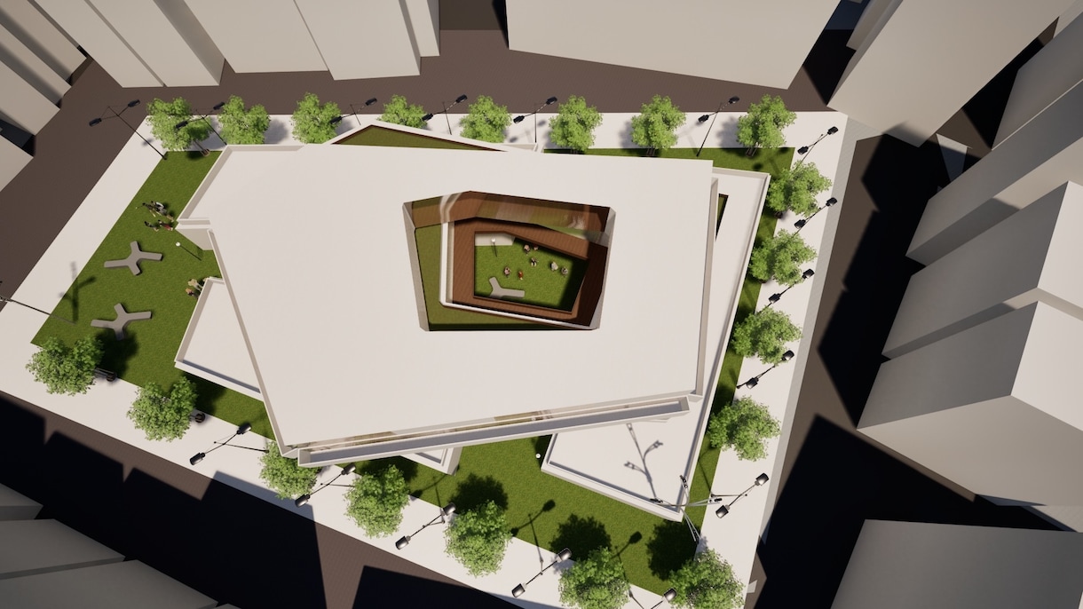建築CGパースを制作します SketchUp×Twinmotionで魅力的な建築CG制作 イメージ1